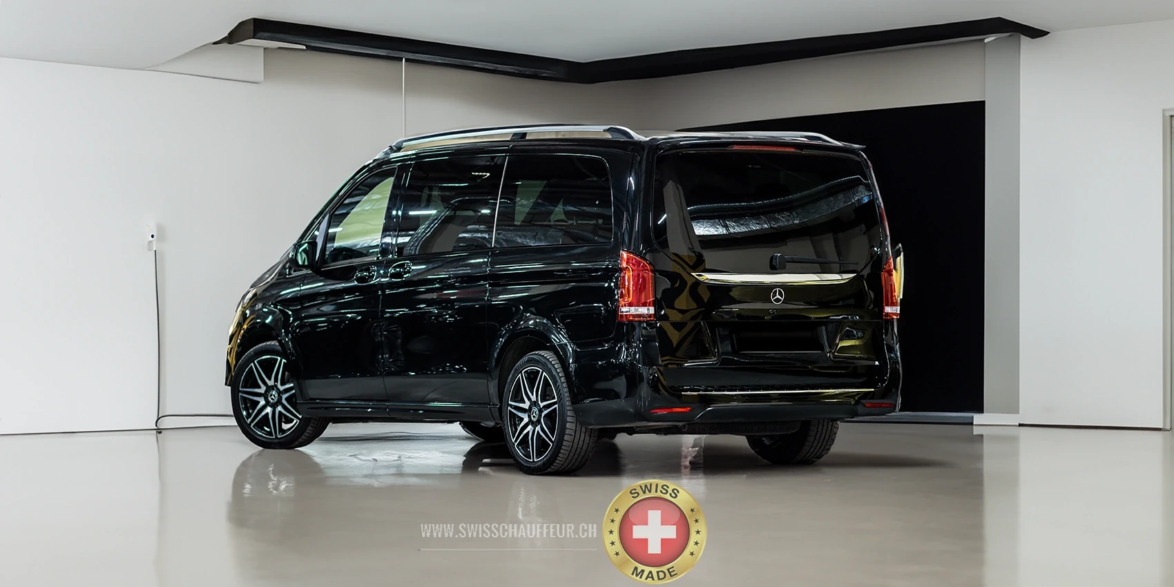 Mercedes-Benz V-class Extra Long Maybach Edition executive chauffeur Appenzell