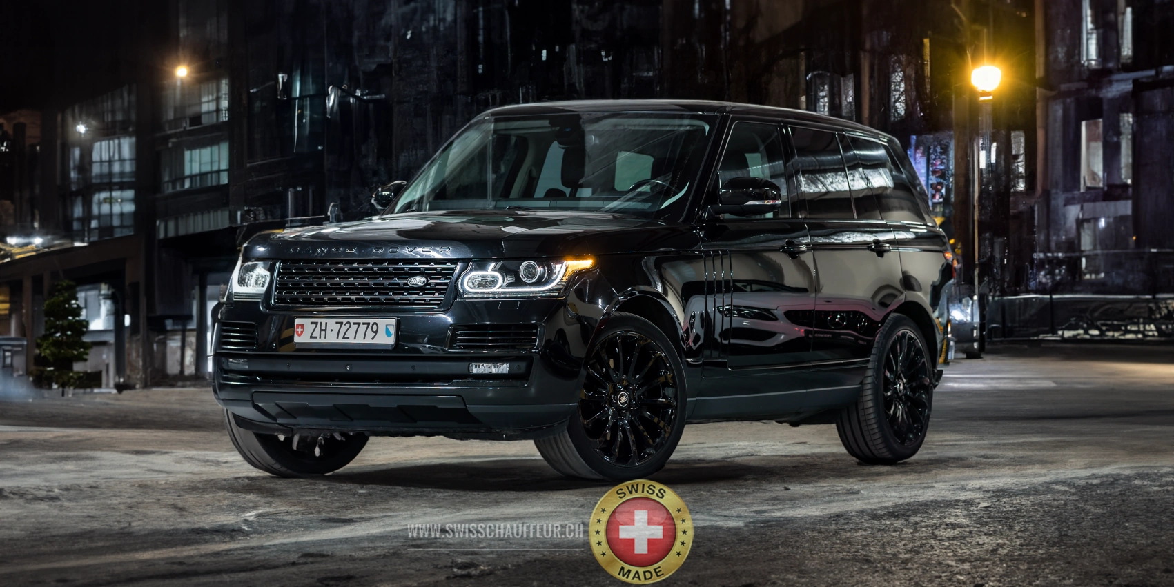 Range Rover Long Autobiography private driver Interlaken