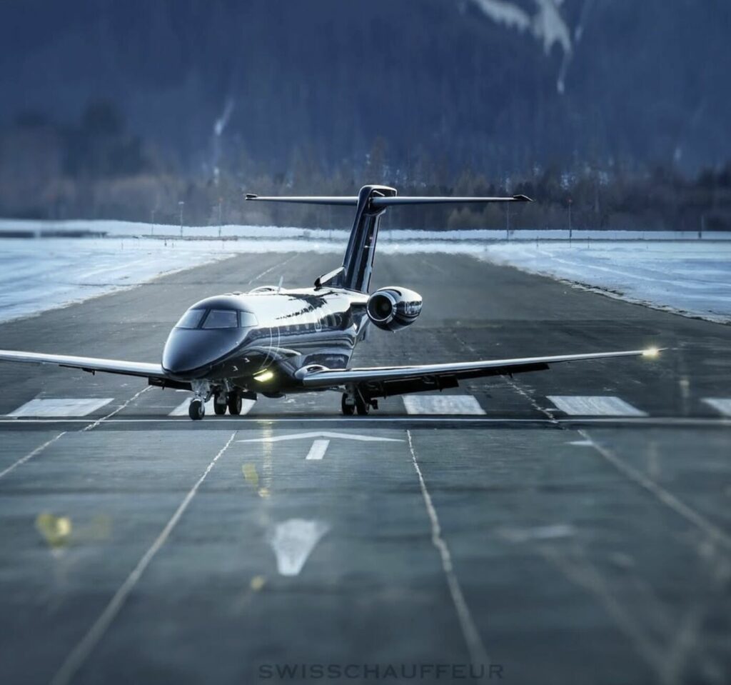 private jet ground transport St. Moritz