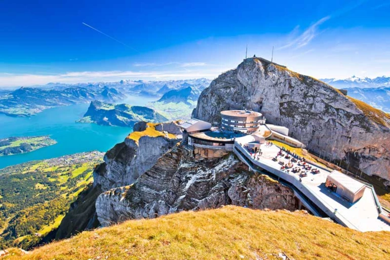 Private transfer to Pilatus – Swiss chauffeur service to legendary Alpine peak above Lake Lucerne